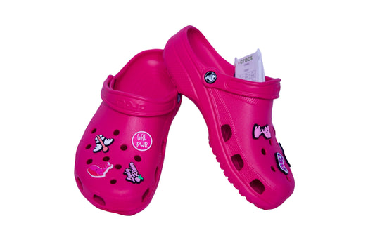 Hot Pink Crocs