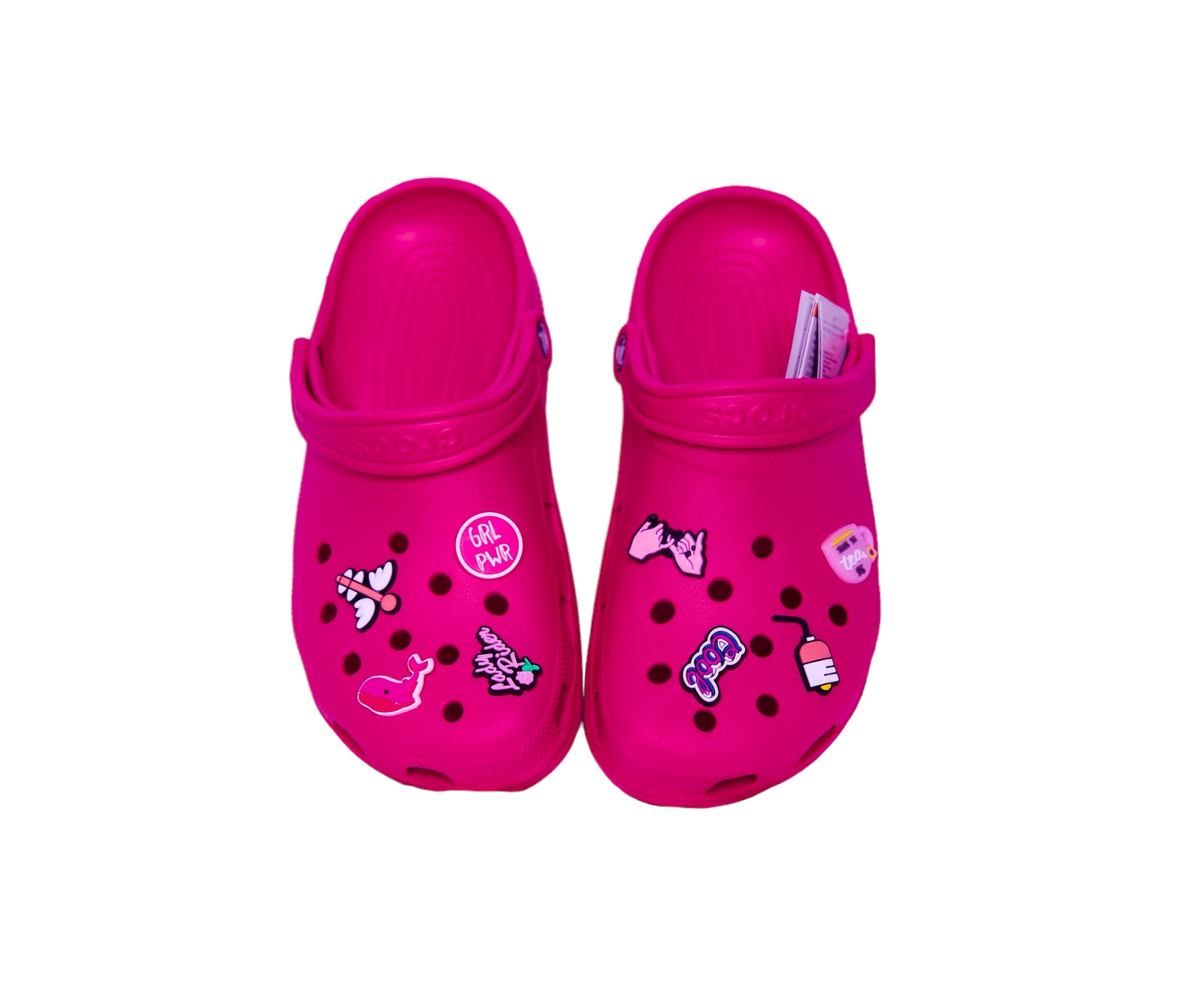 Hot Pink Crocs